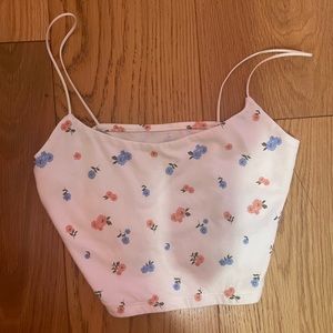Floral Crop Top